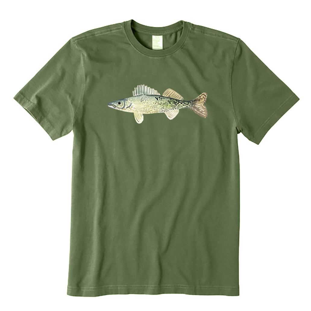 Walleye Watercolor T-Shirt