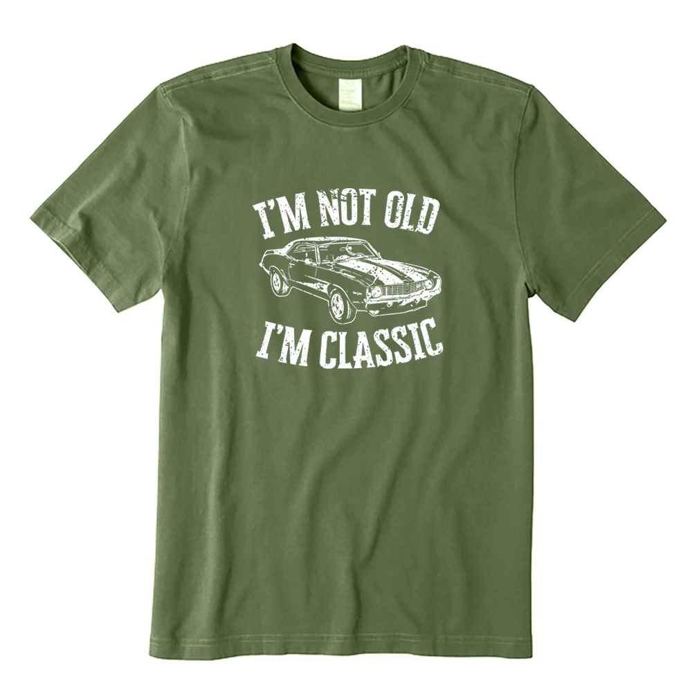 I'm Not Old I'm Classic Classic Muscle Car Graphic T-shirt