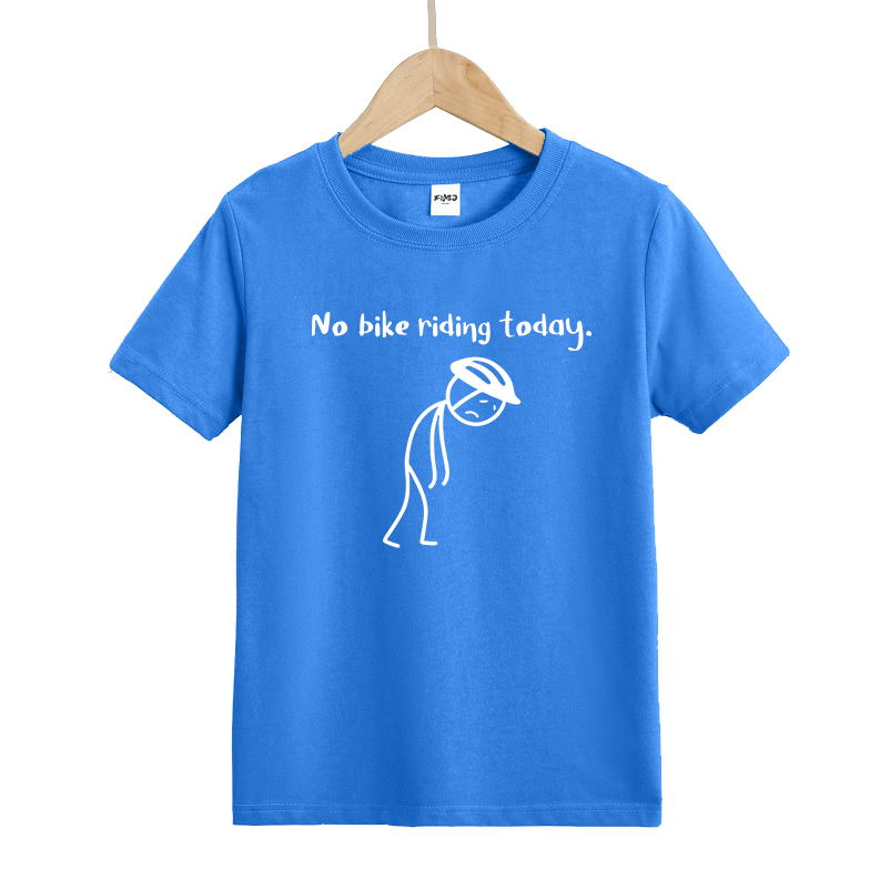 No Bike Riding Today Kids T-Shirt