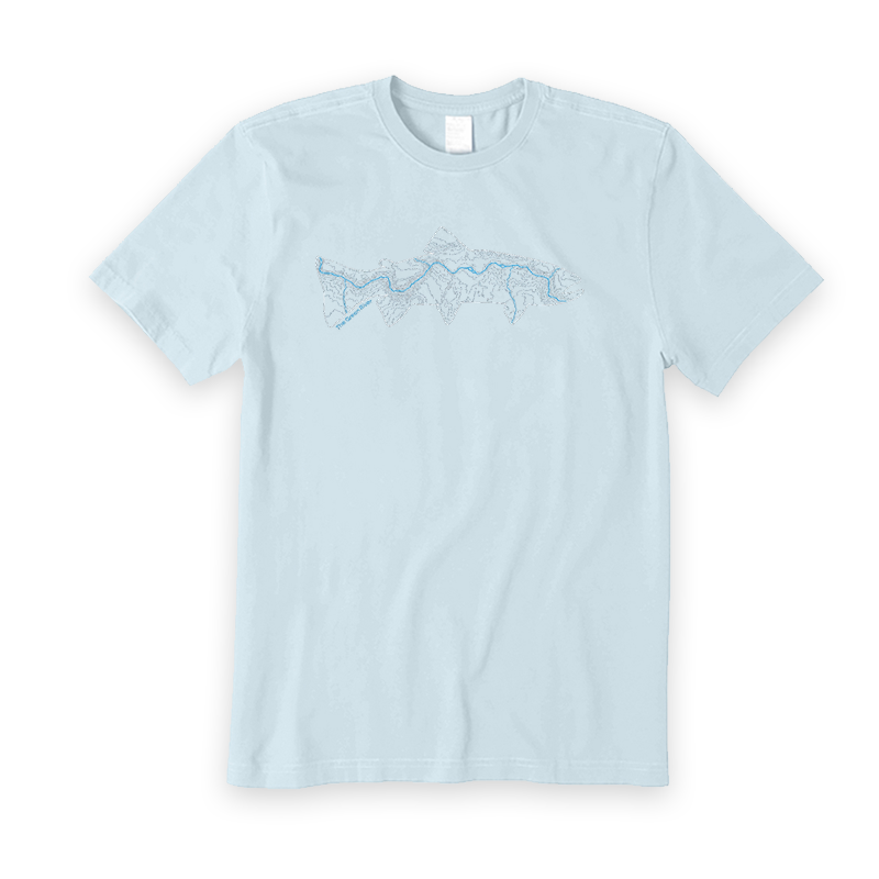 Green River Topographic Trout T-Shirt
