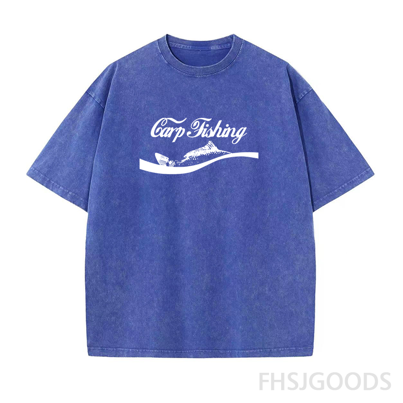 Carp Fishing Unisex Distressed T-Shirt