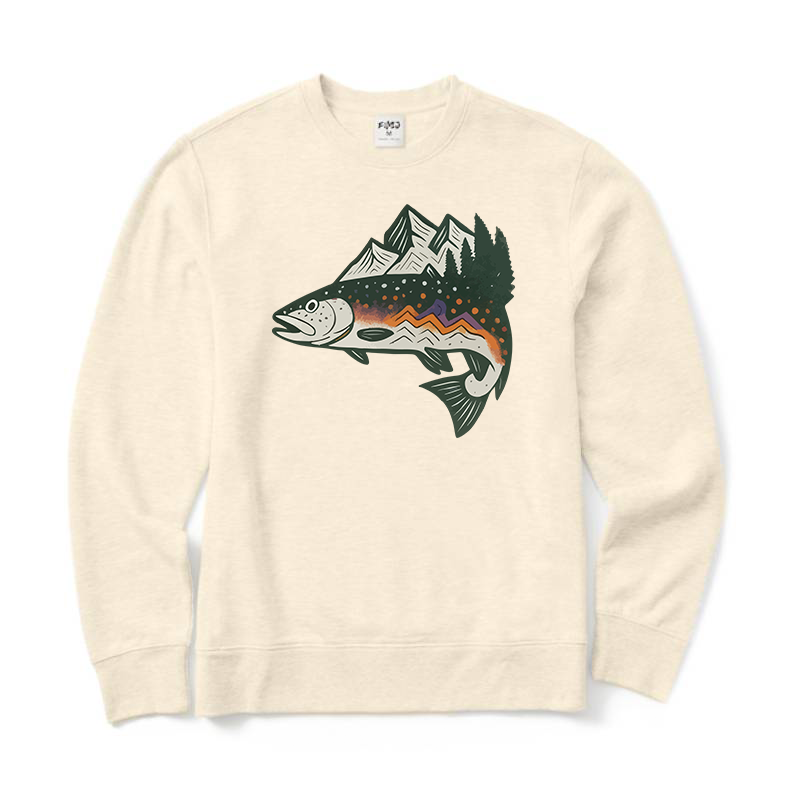 Trout Mountain Crewneck Sweatshirt