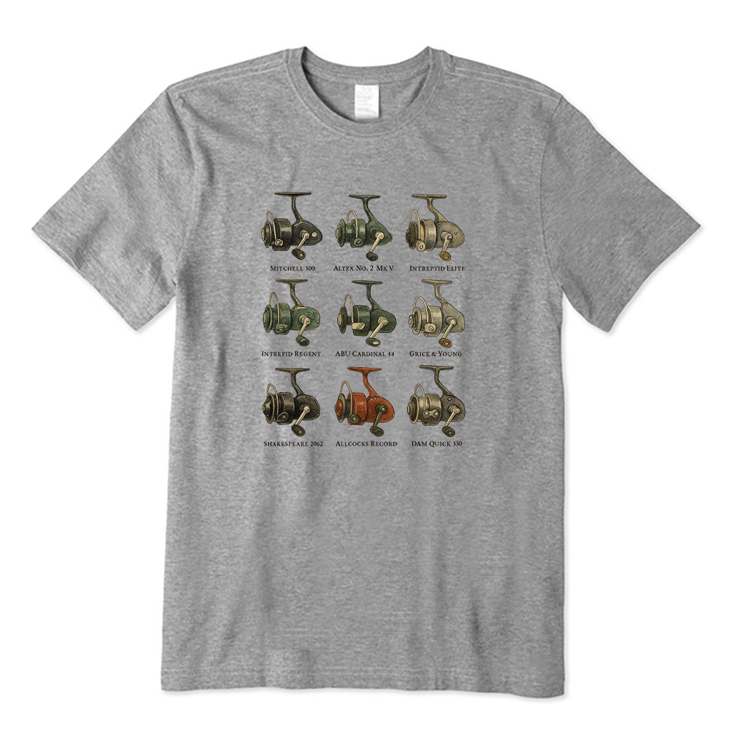 Fixed Spool Reels Fishing T-Shirt
