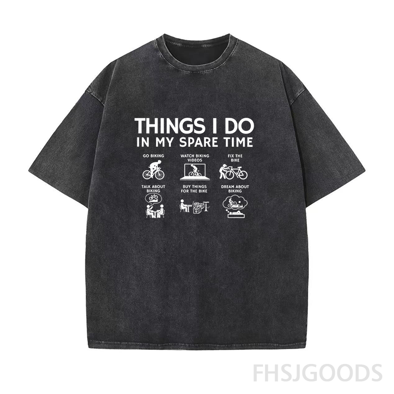 Funny Bike Lover Unisex Distressed T-Shirt