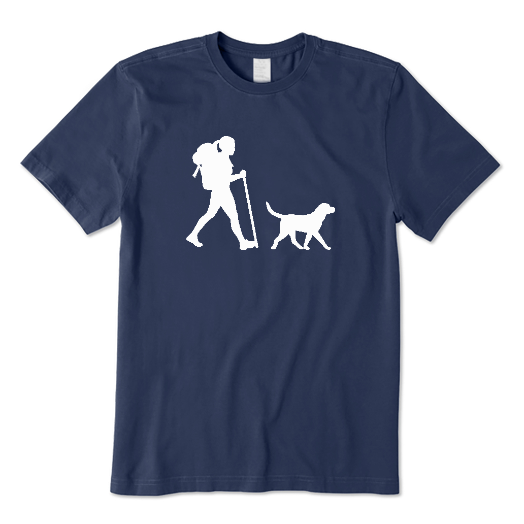 Hiking with Dog T-shirt