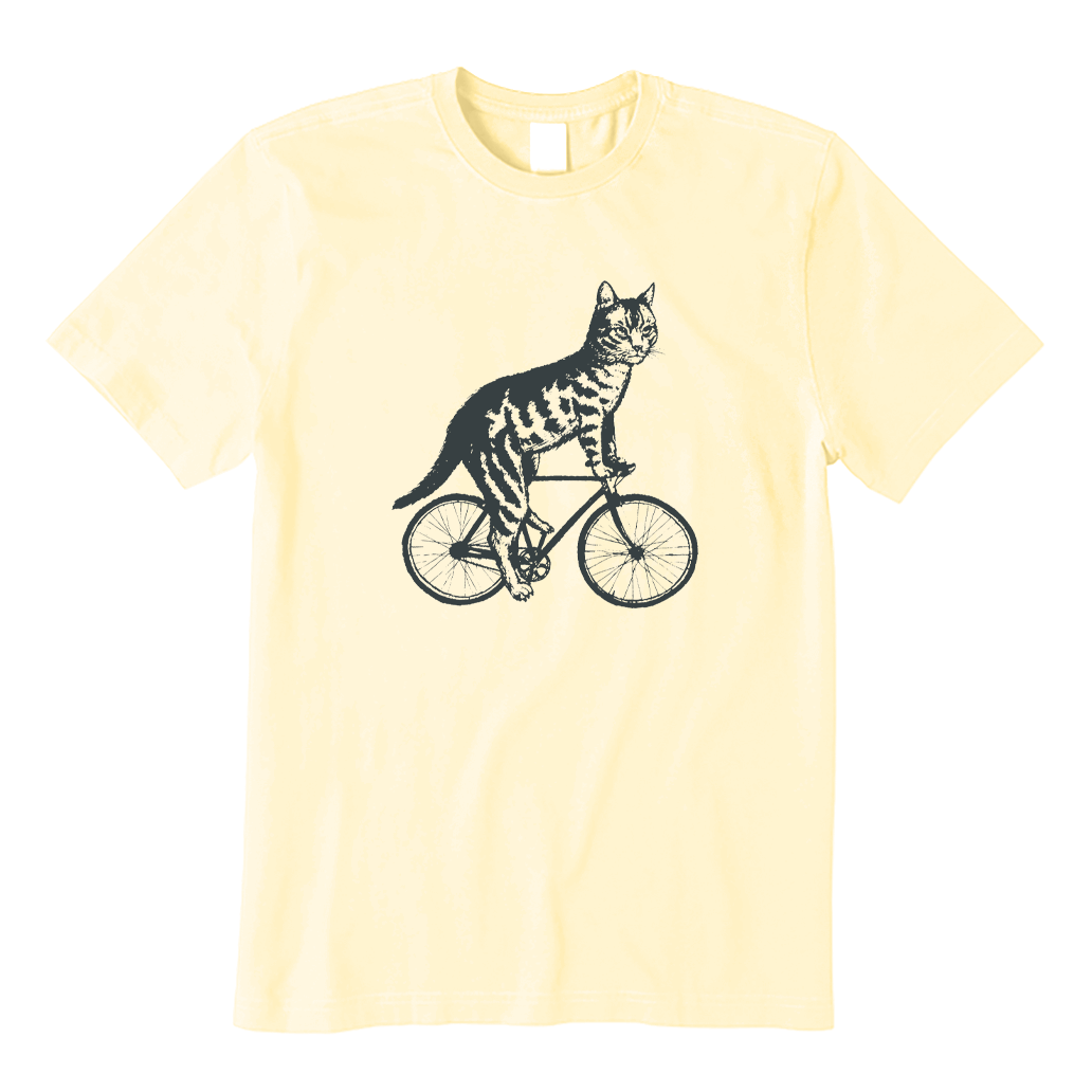 Bicycling Cat T-shirt