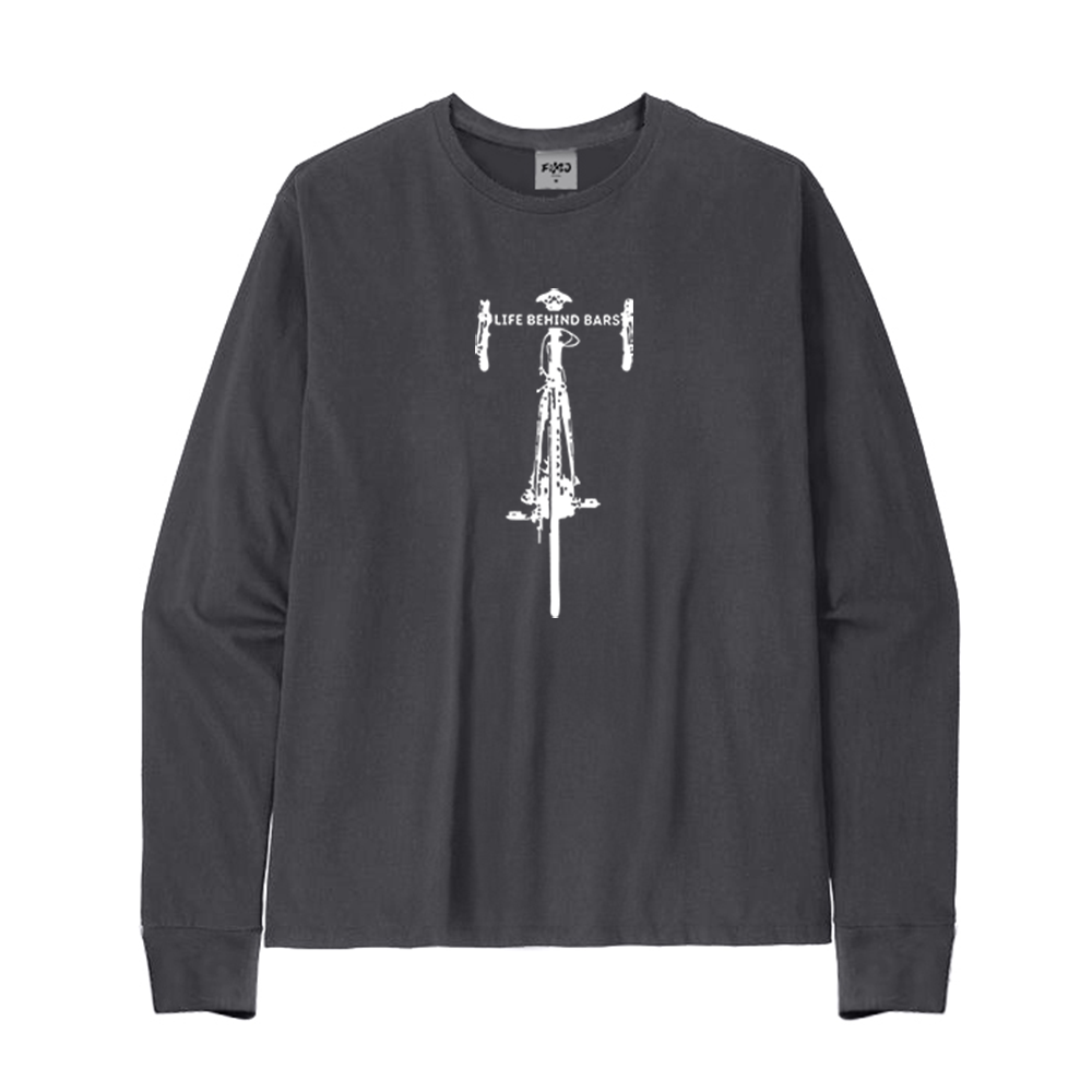 Funny Cyclist Life Behind Bars Long Sleeve T-Shirt