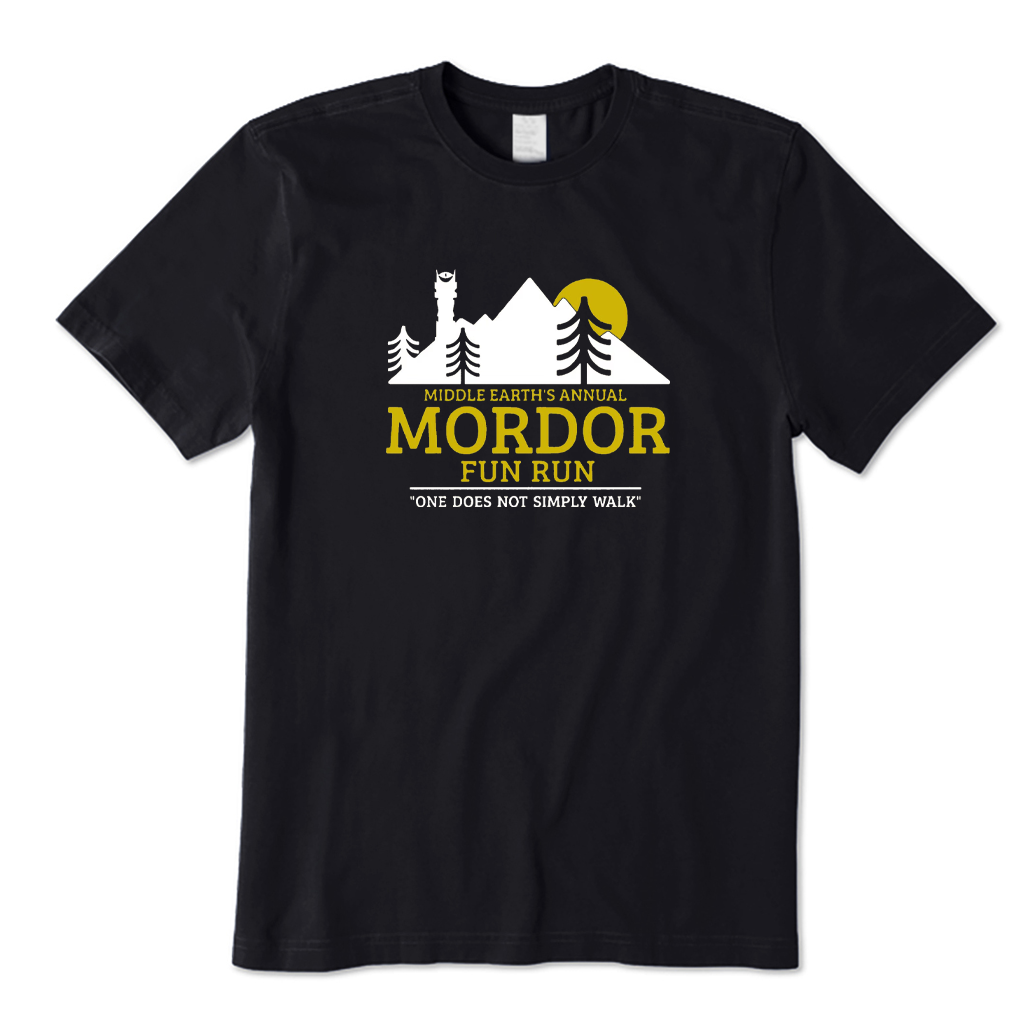 Middle Earth's Annual Mordor Fun Run T-shirt