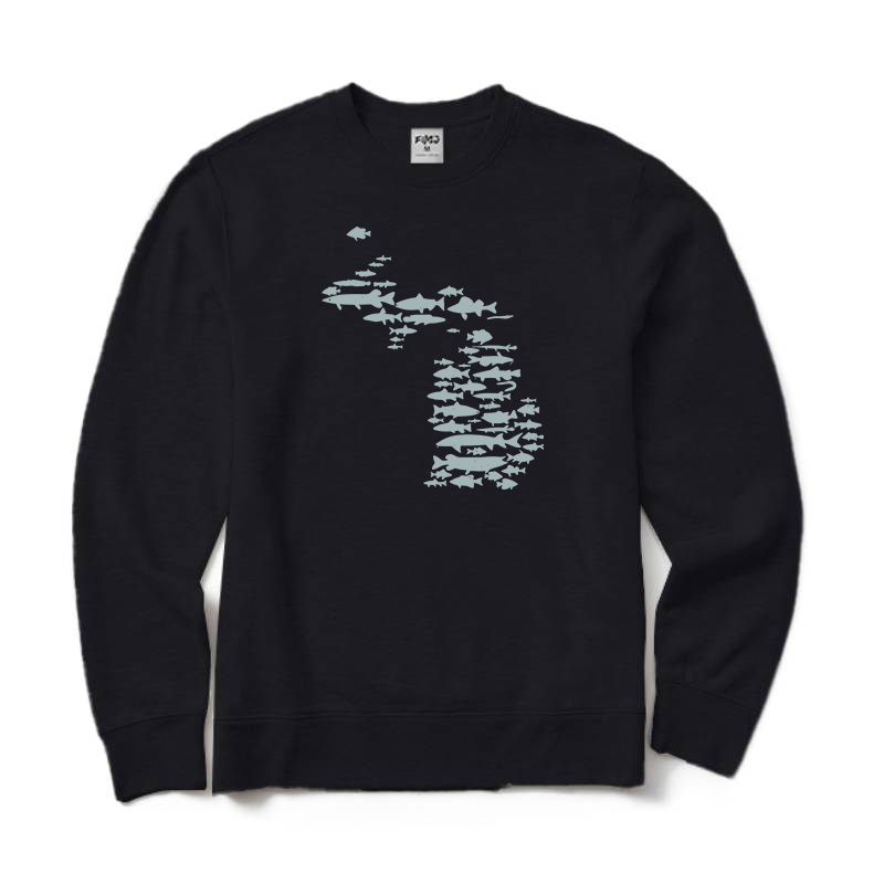 Fish of Michigan Sweatshirt