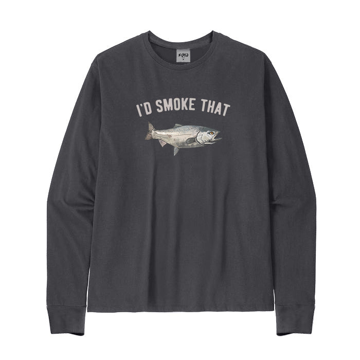 I'd Smoke That Salmon Fishing Long Sleeve T-Shirt