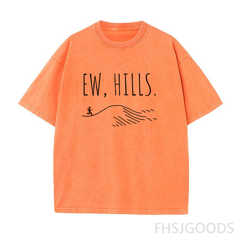 Funny Running Unisex Distressed T-Shirt
