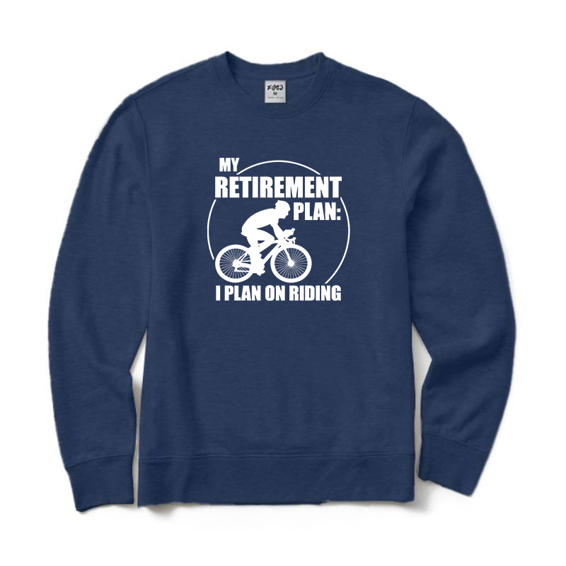 Retirement Cycling Crewneck Sweatshirt
