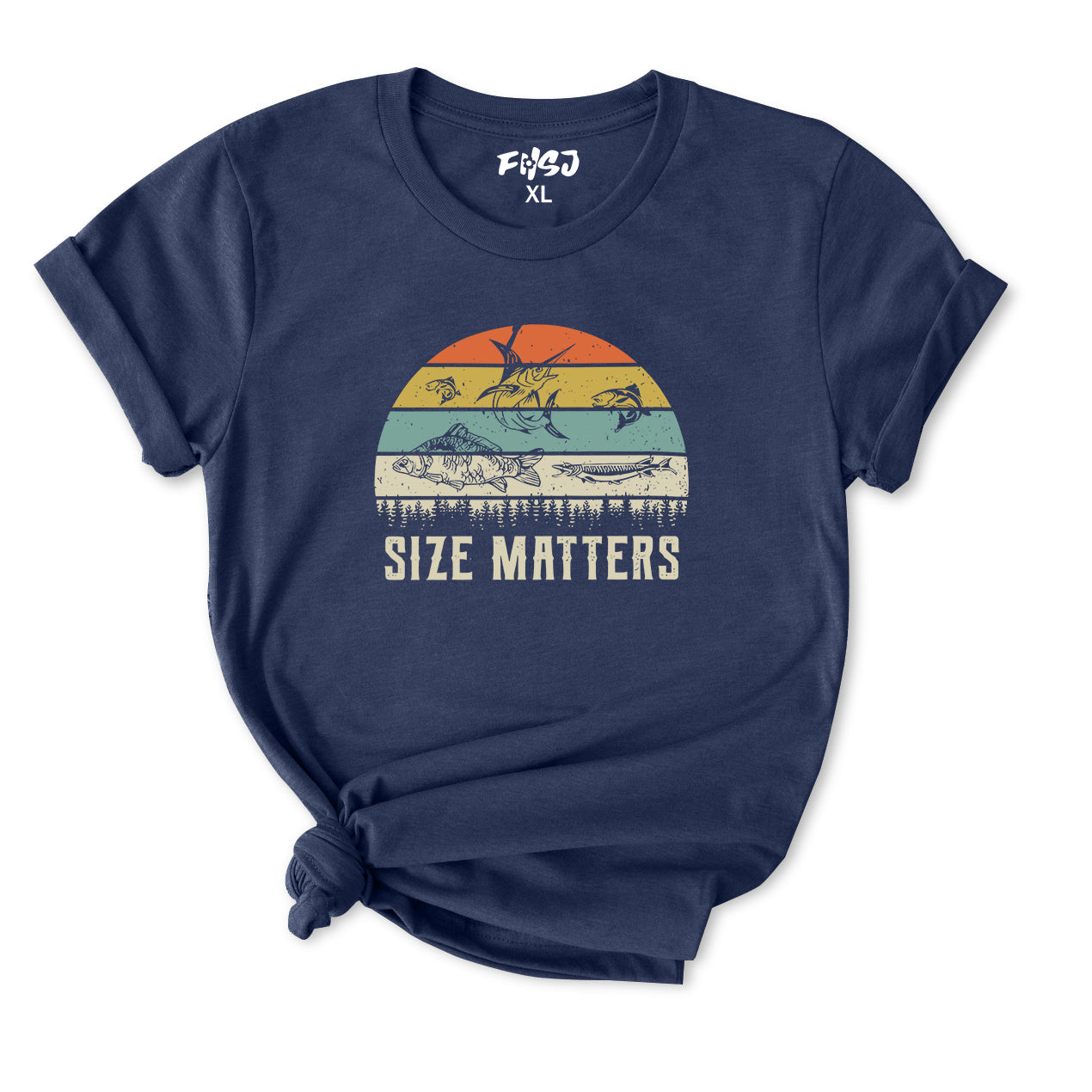 Size Matters Fish T-Shirt for Women