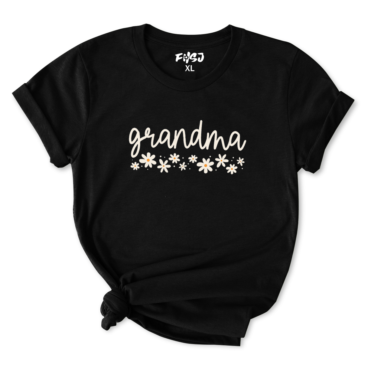 Floral Grandma T-Shirt for Women