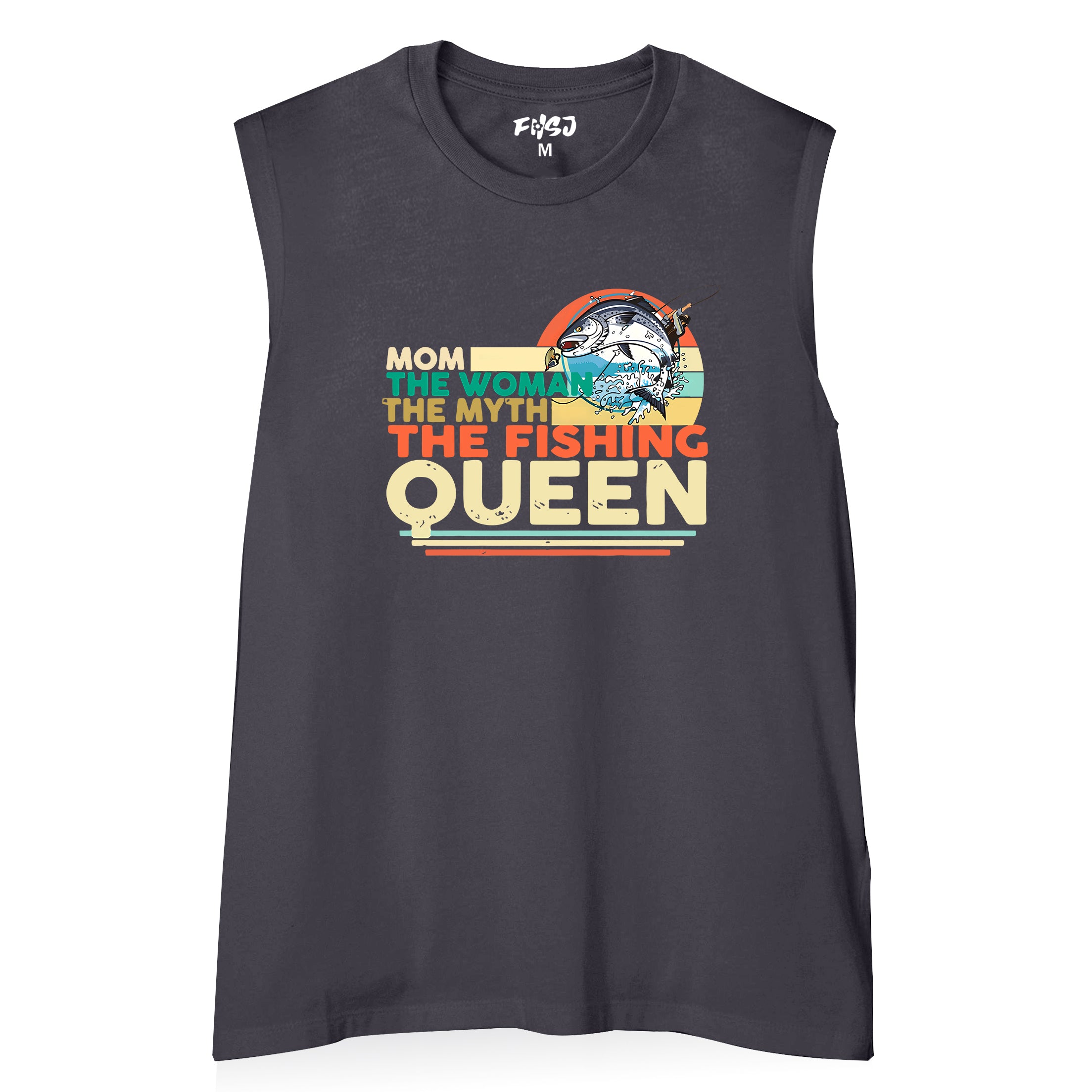 Women The Fishing Queen Tank Top