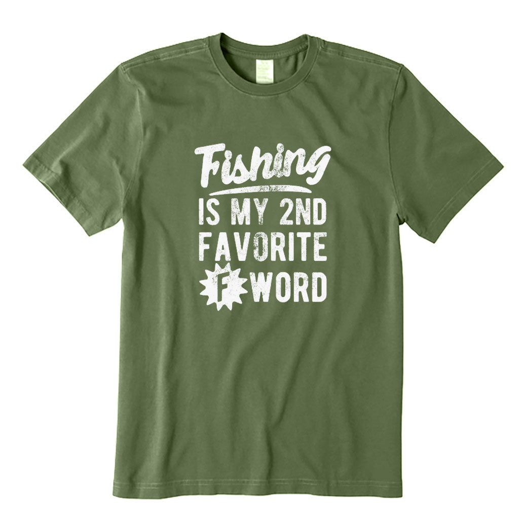 Fishing Is My 2nd Favorite F Word T-Shirt