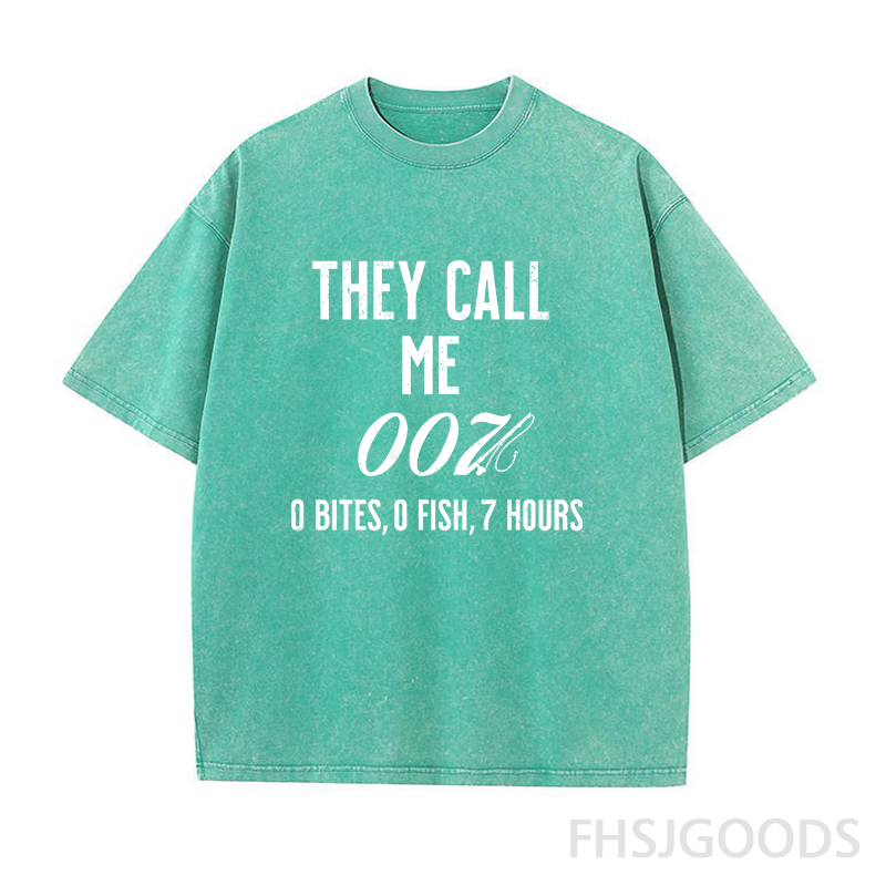 They Call Me 007 Unisex Distressed T-Shirt