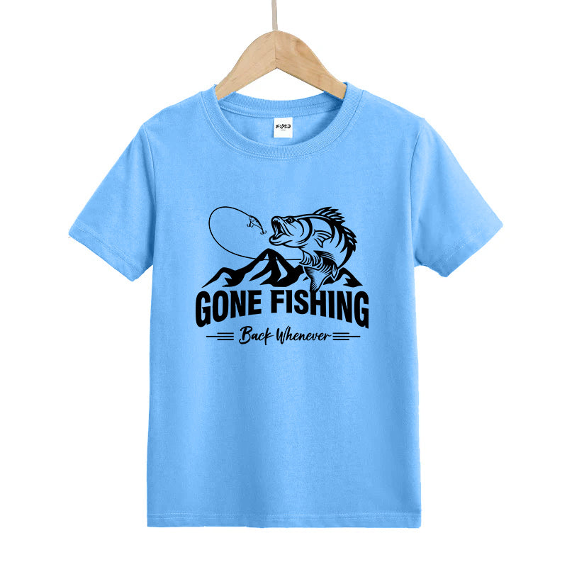 Gone Fishing Kids T-Shirt
