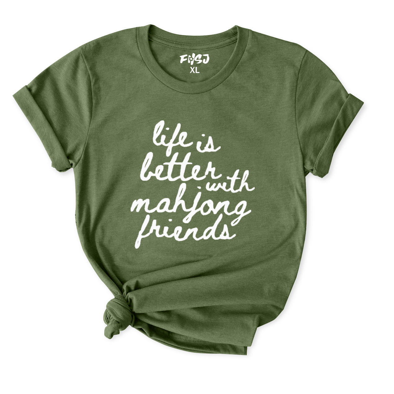 Life Is Better With Mahjong Friends T-Shirt for Women