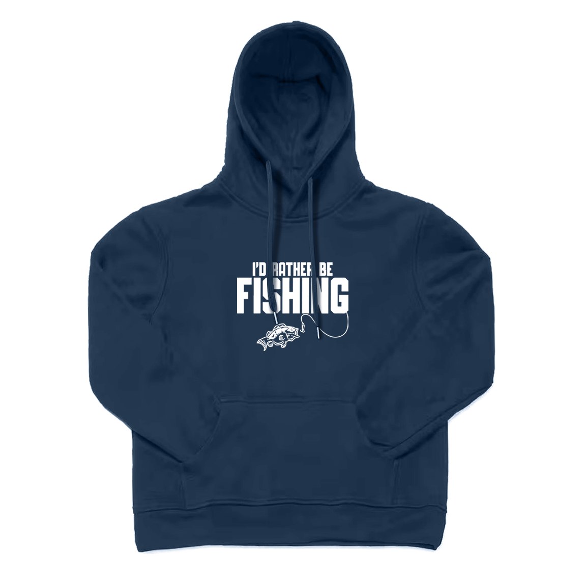 I'd Rather Be Fishing Hoodie
