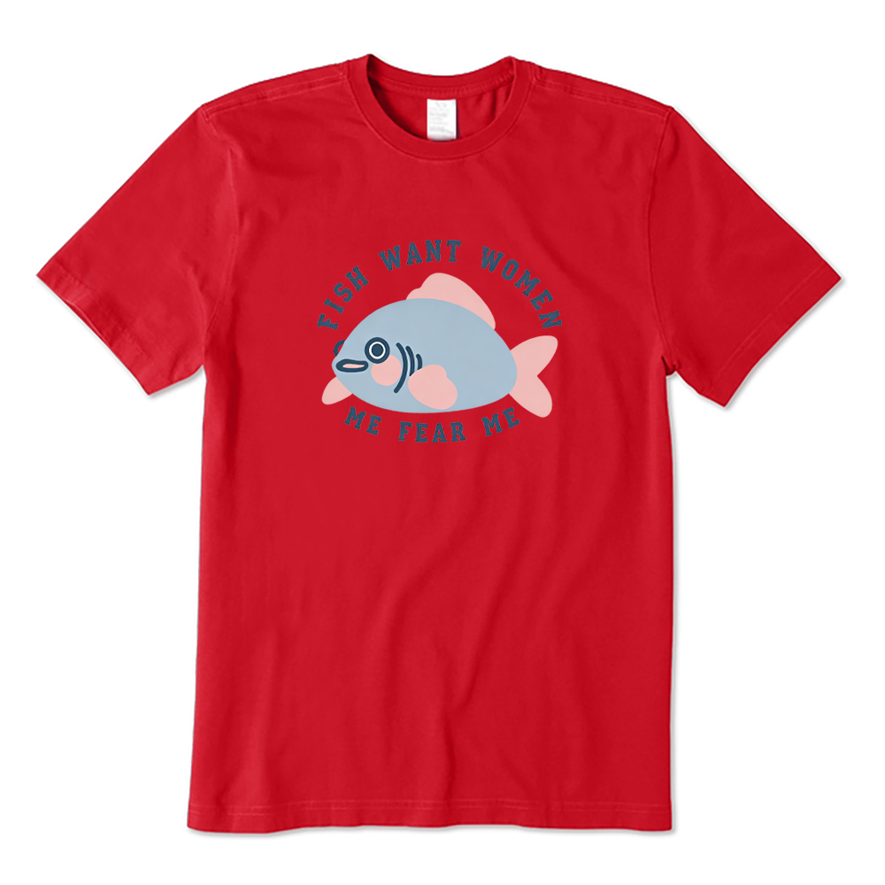 Cute Fish Funny Quote T-shirt