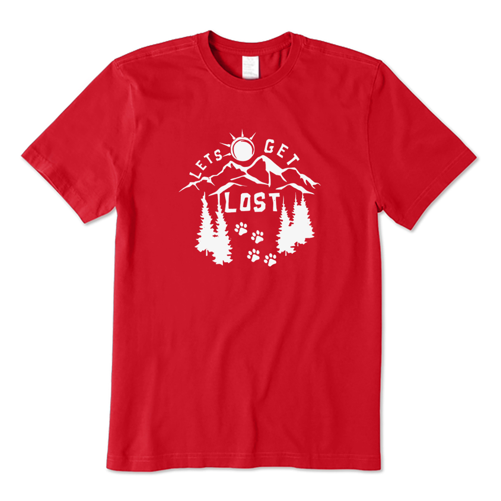 Let‘s Get Lost Hiking T-shirt