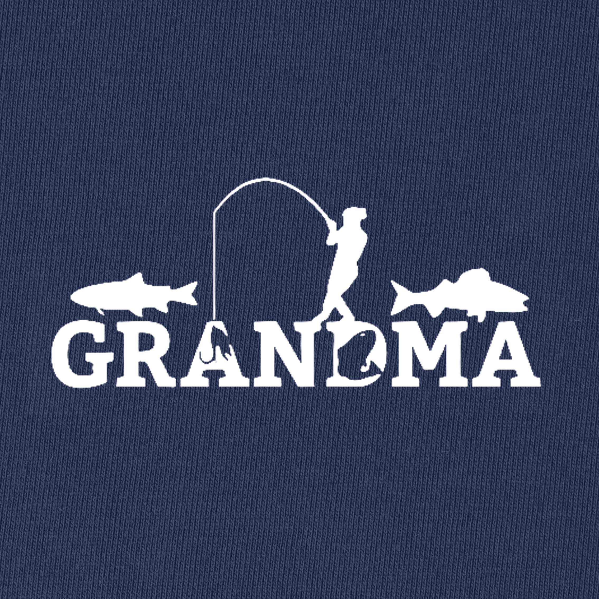 Fishing Grandma T-Shirt for Women