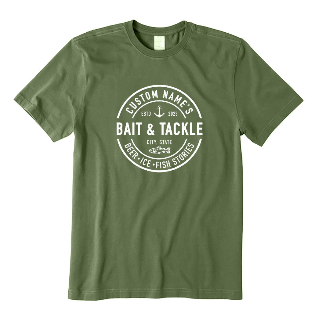 Personalized Bait & Tackle T-Shirt
