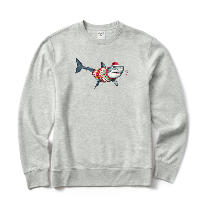 Sharks Christmas Crewneck Sweatshirt