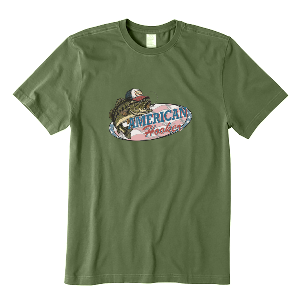 Bass Fishing Flag T-shirt