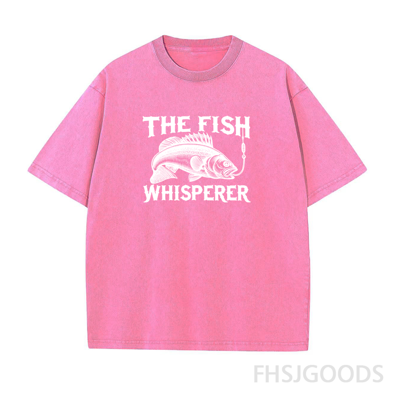 The Fish Whisperer Unisex Distressed T-Shirt