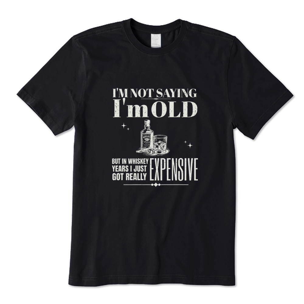 Vintage Whiskey Lover Sarcastic Quote T-shirt
