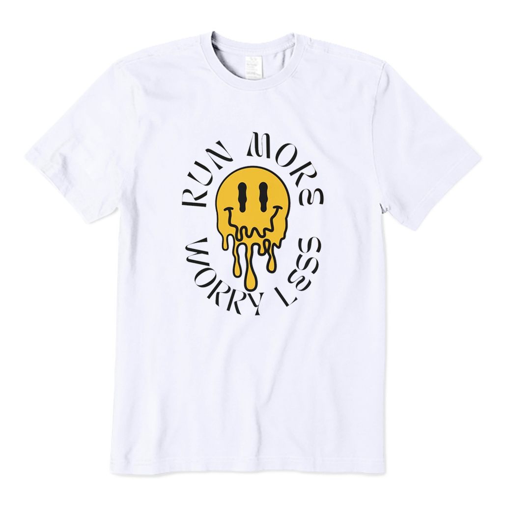 Run More Worry Less T-shirt