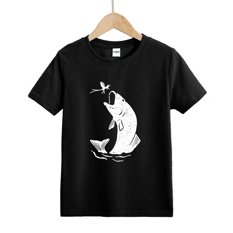 The Trout Hooked Kids T-Shirt