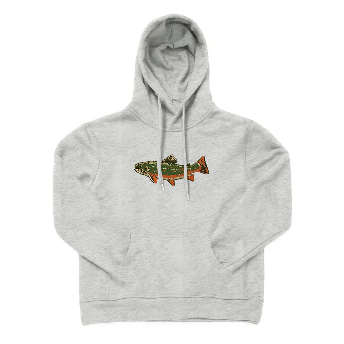 Vintage Brook Trout Hoodie