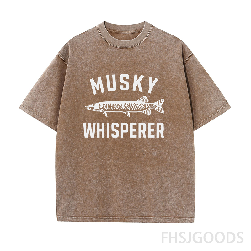 Musky Unisex Distressed T-Shirt