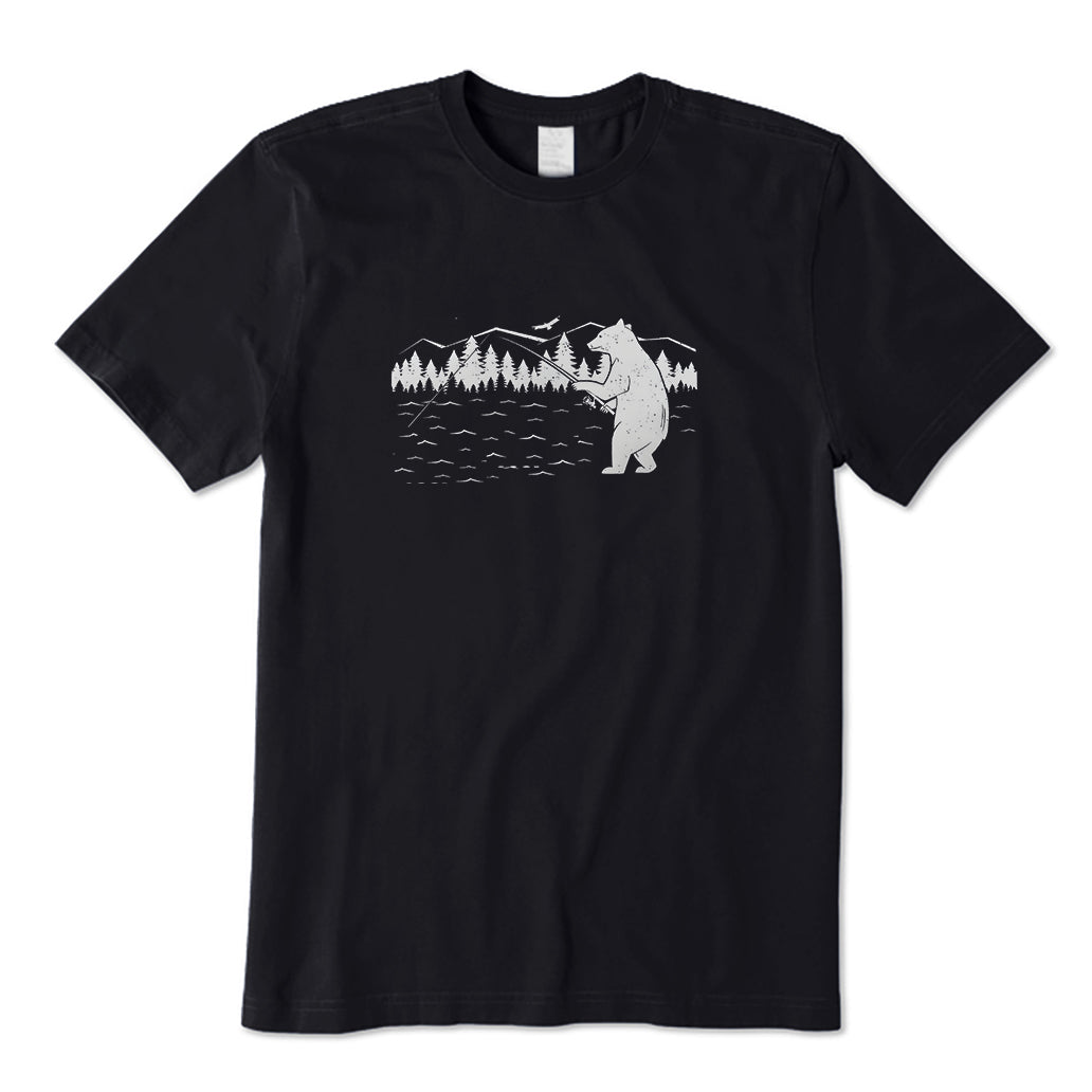 Bear Fishing T-Shirt