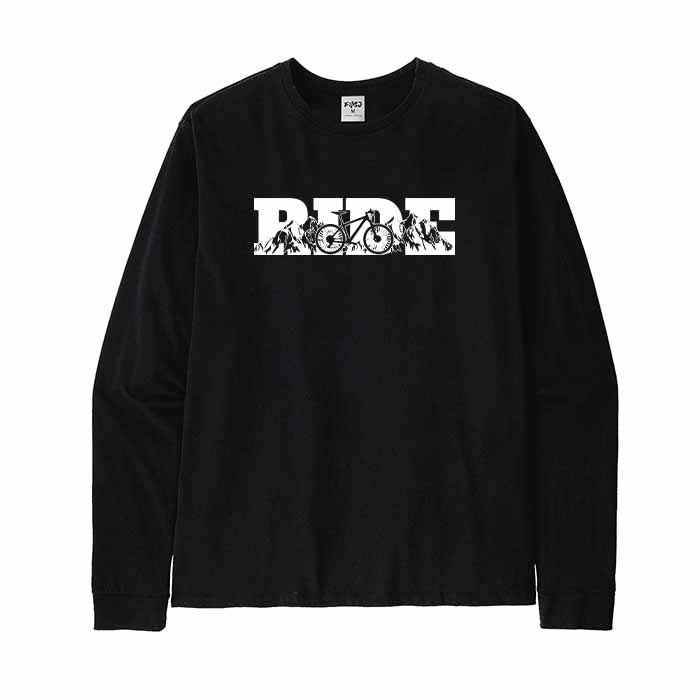 Ride Mountain Bike Long Sleeve T-Shirt
