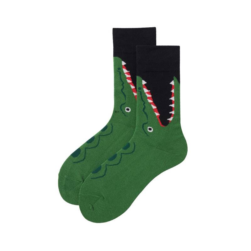 Crocodile Pattern Socks 3 Pack-1