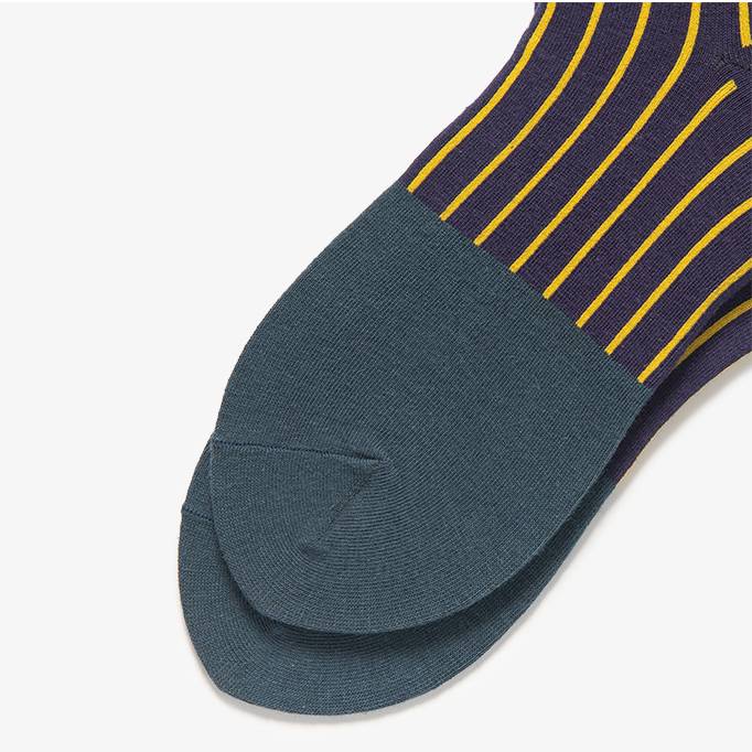 Color Block Stripe Socks 5 Pack-detail 2