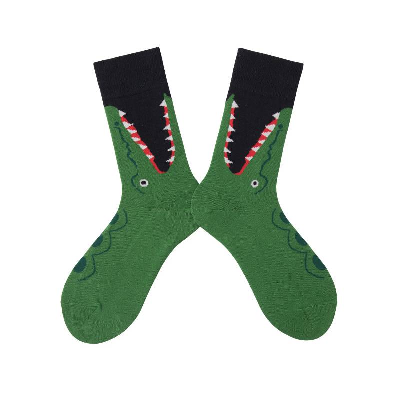 Crocodile Pattern Socks 3 Pack-2