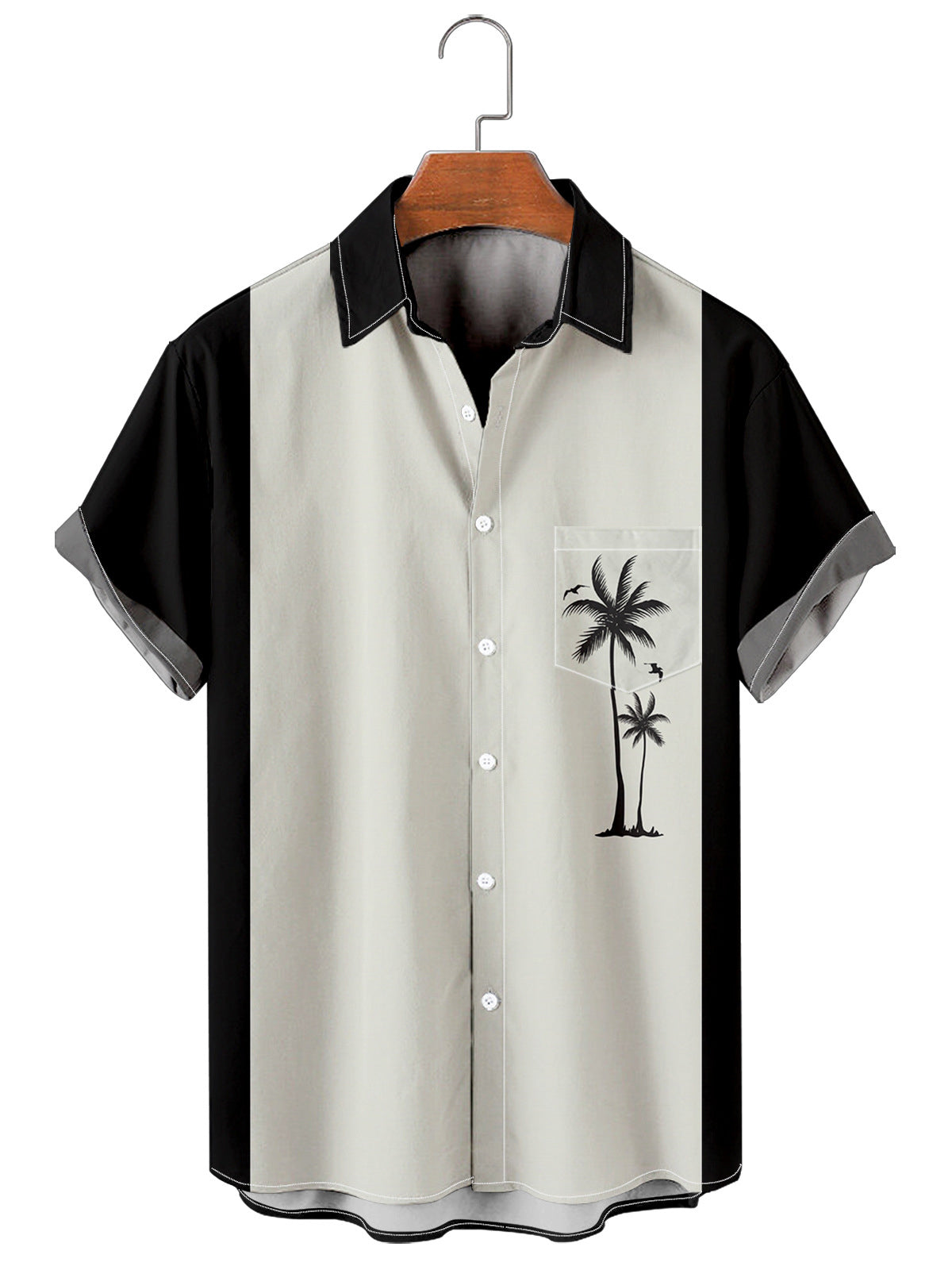 Coconut Tree Patterns Shirt for Men