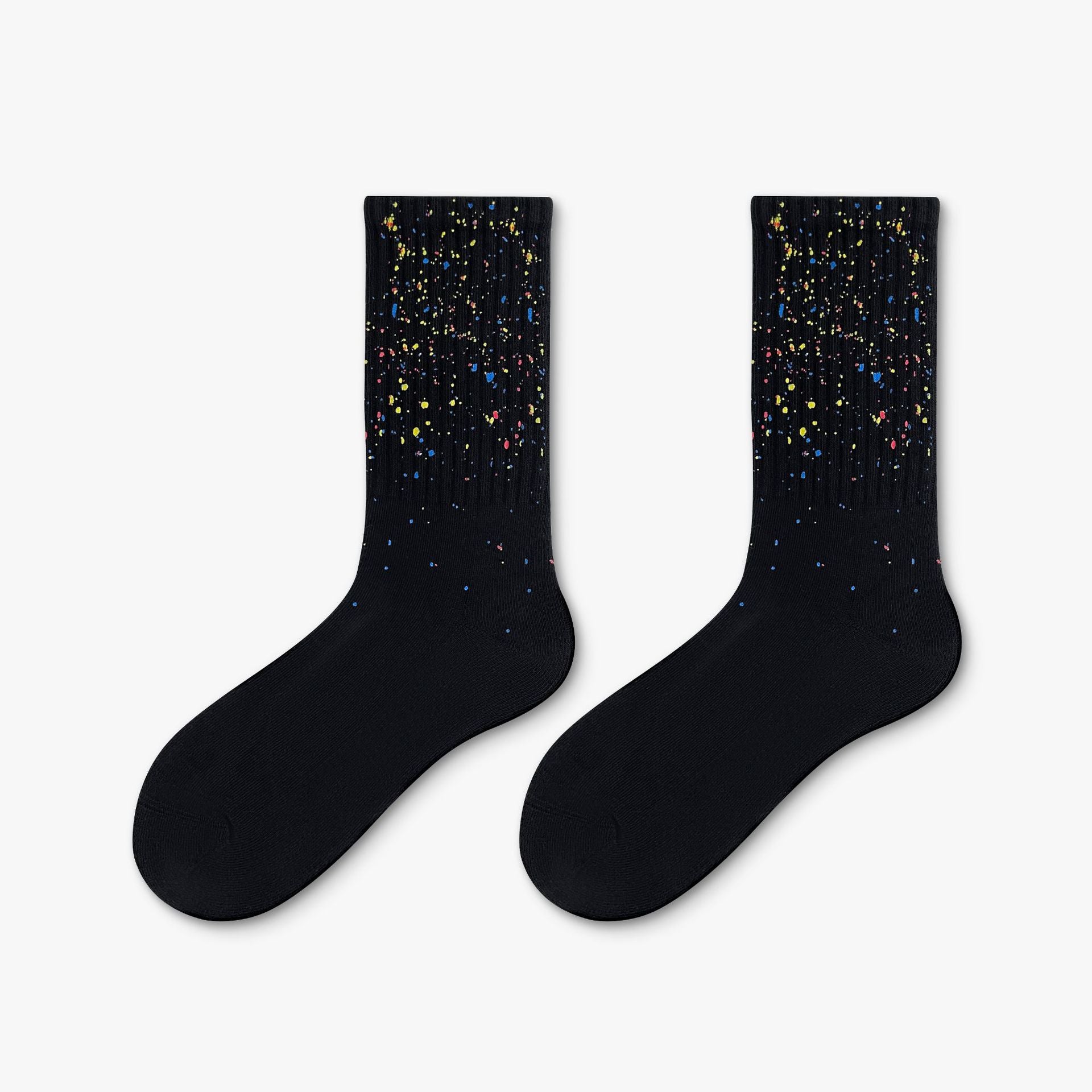 Starry Sky Thickened Socks 2 Pack| For Winter-Black