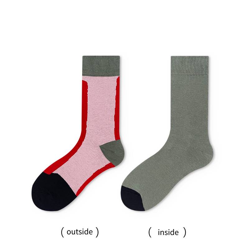 Color Block Socks 4 Pack-4