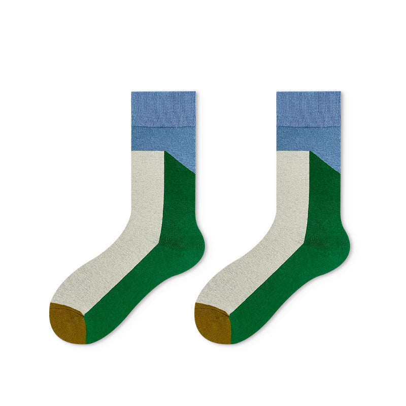 Color Block Socks 4 Pack-2