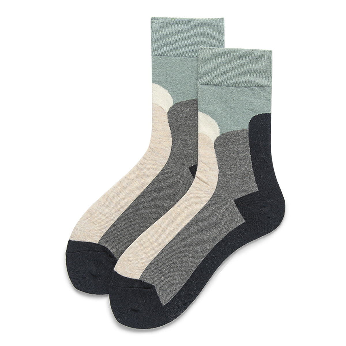 Color Block Socks 5 Pack