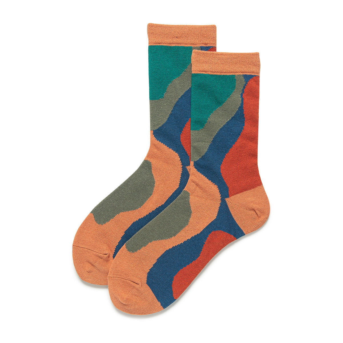 Color Block Socks 5 Pack-1