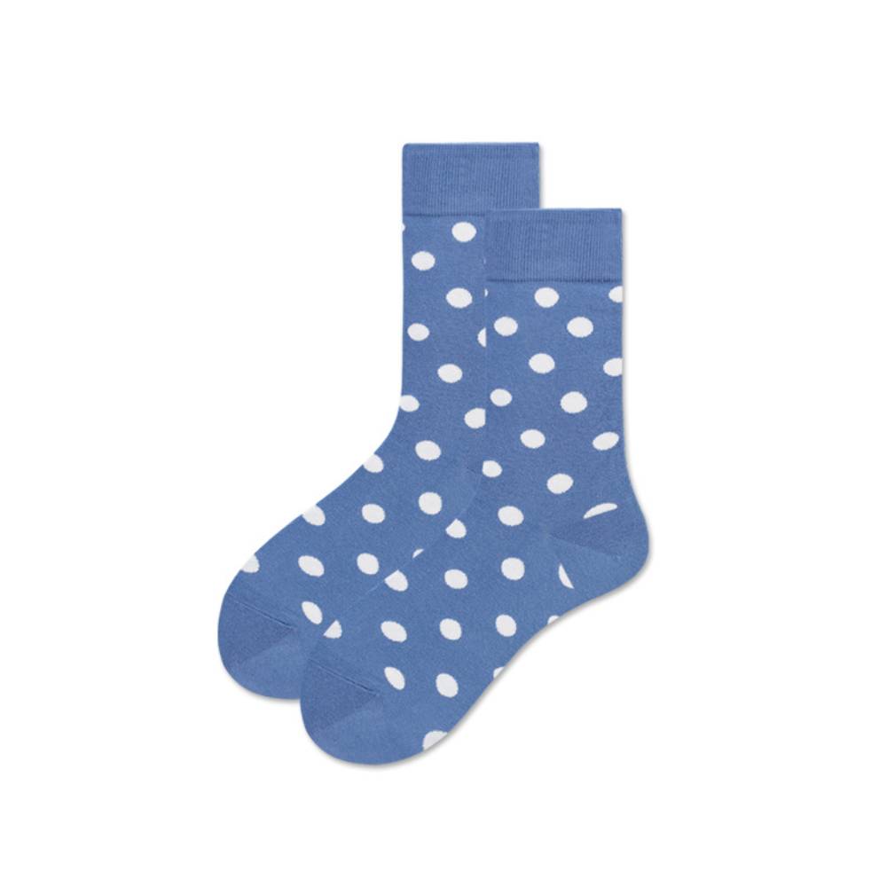 Polka Dot Blue Socks 3 Pack