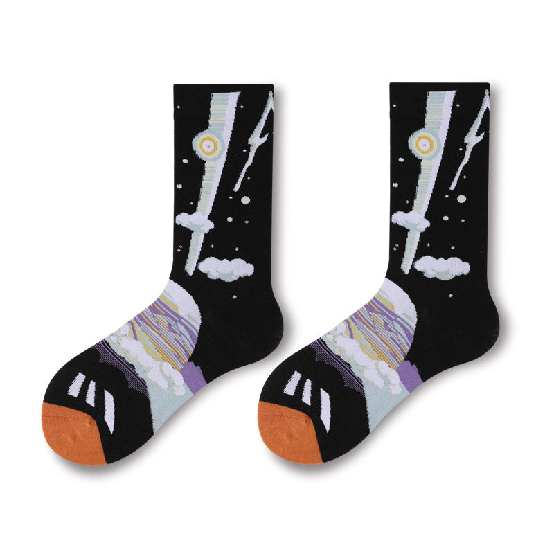 Space Socks 3 Pack