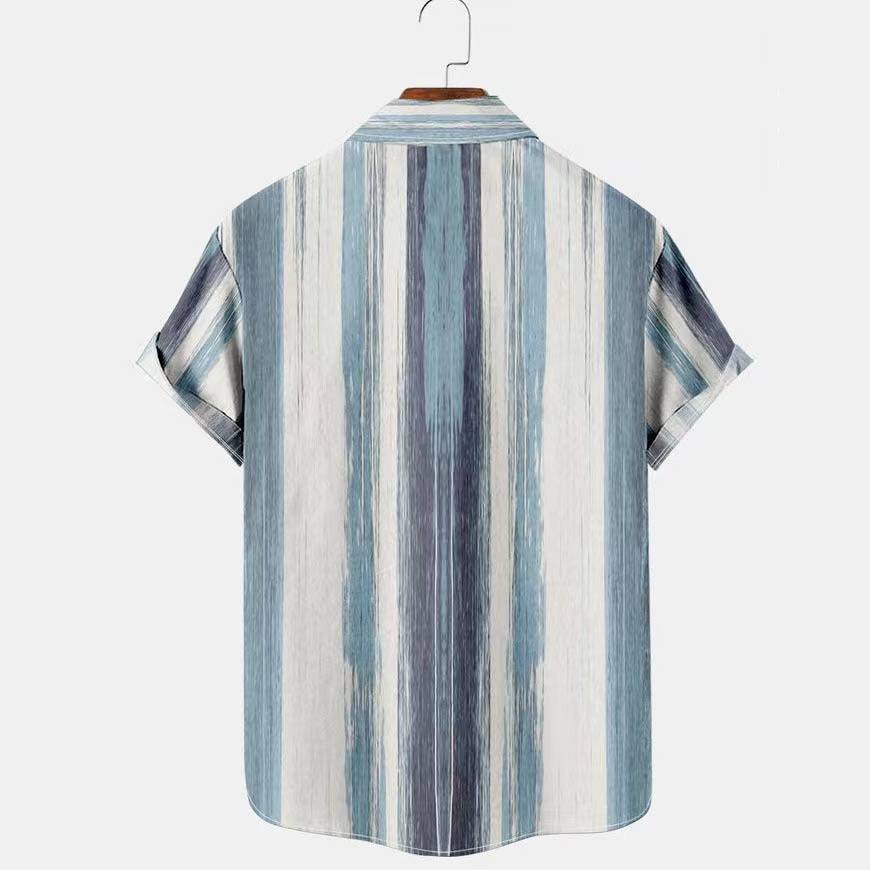 Summer Color Matching Classic Casual Shirt for Men